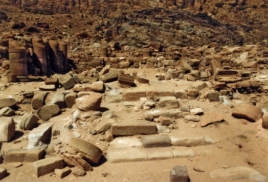 Vorschaubild Wadi Rum, Nabatäischer Tempel